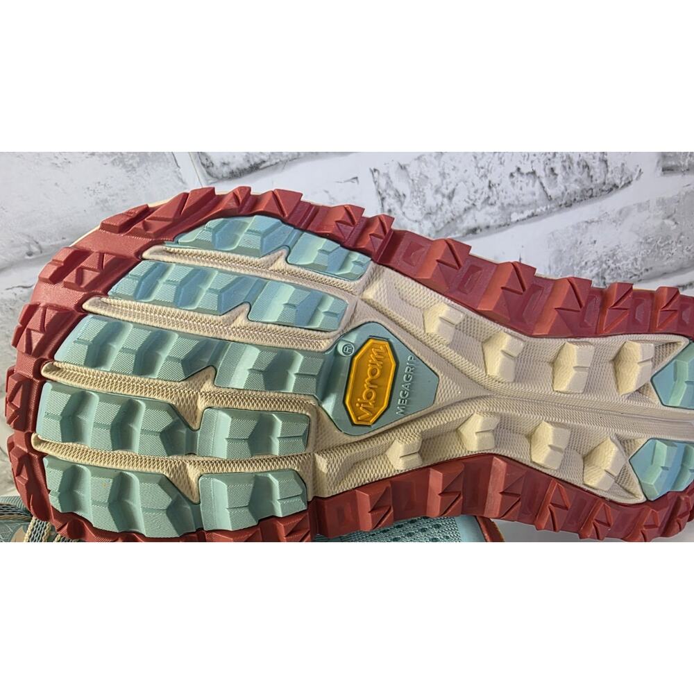 Altra Olympus 5 Shoes Womens Size 7 Blue Mesh Trail Running Zero Drop Vibram - Picture 2 of 10